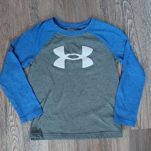 Under Armour baseball raglan shirt size 5